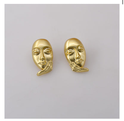 Face Earring - Stainless Steel