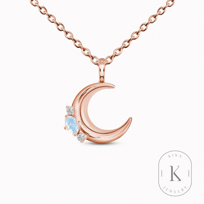 Collar Piedra Luna - Charlotte 