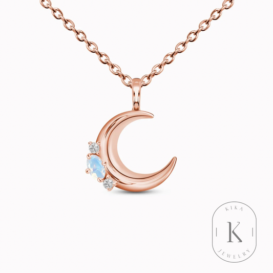 Moonstone Necklace - Charlotte