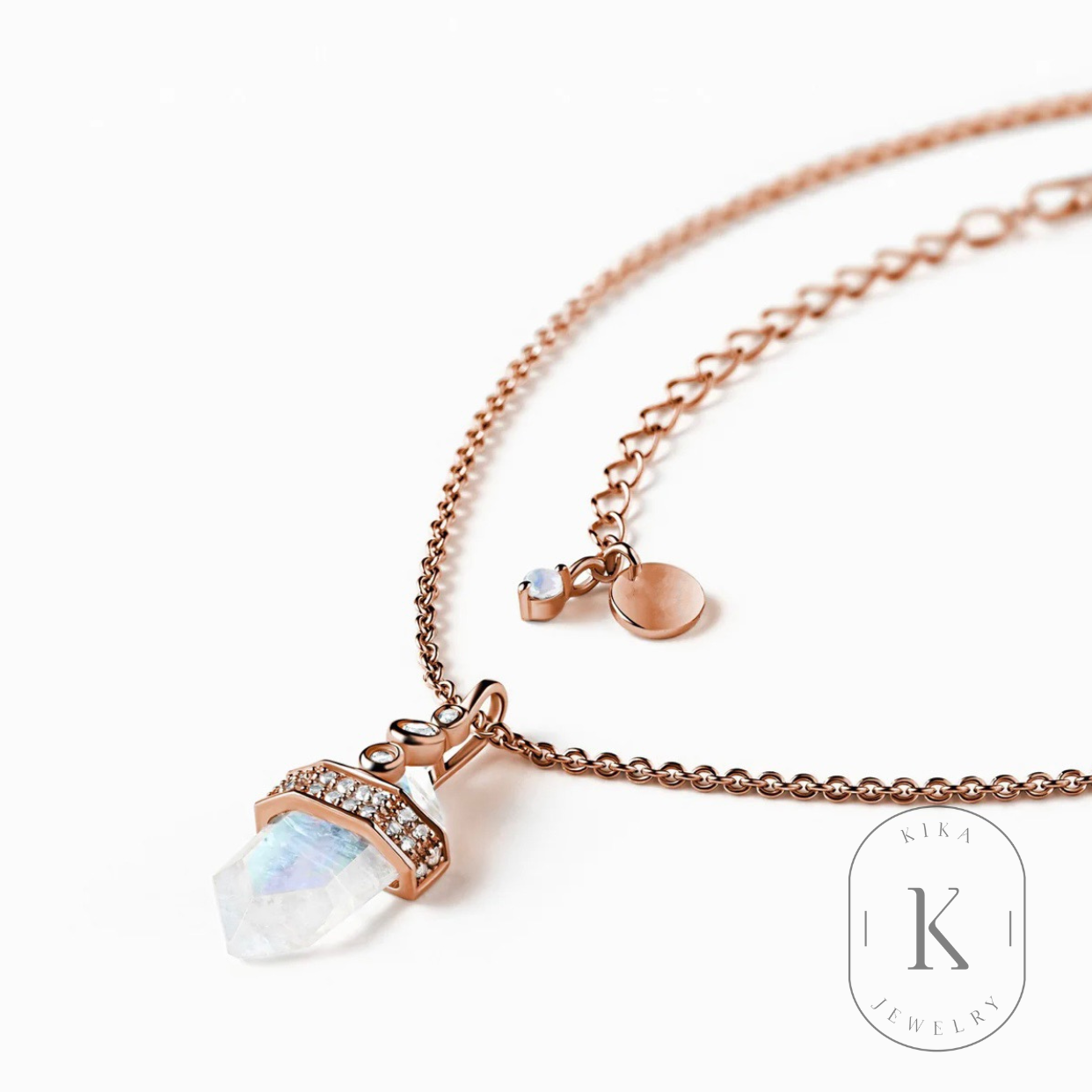 Necklace Moonstone - Diana