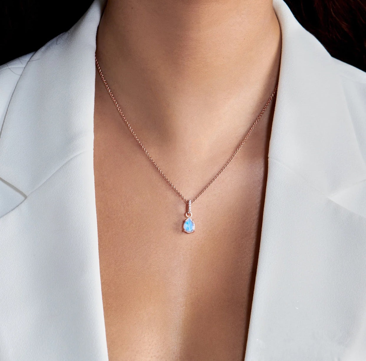 Moonstone Necklace - June Birthstone