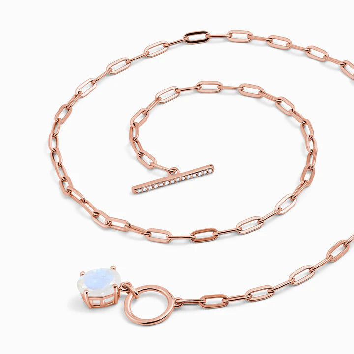 Moonstone Necklace - June Widelink T Lock