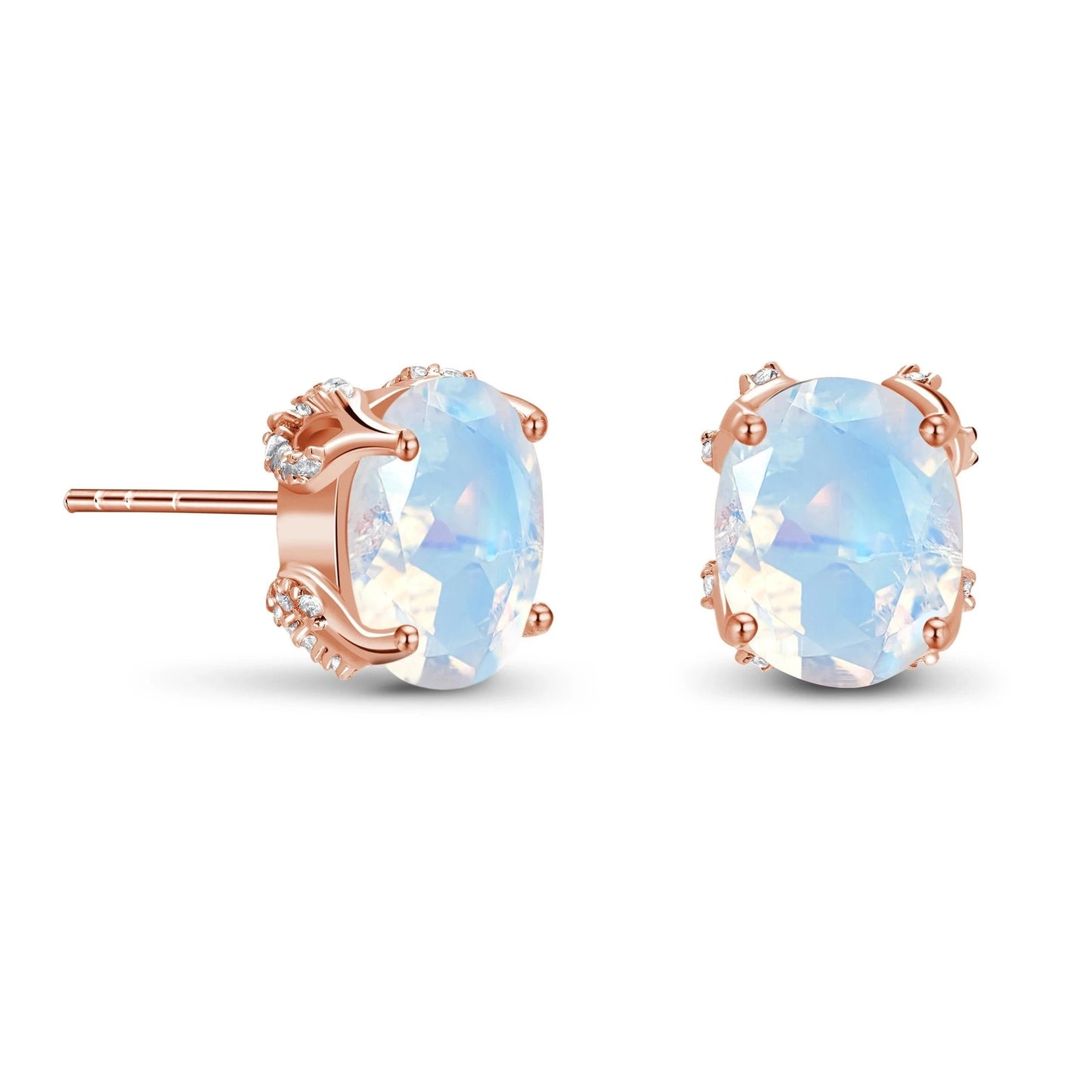 Thiago Studs _ Moonstone & Zircon