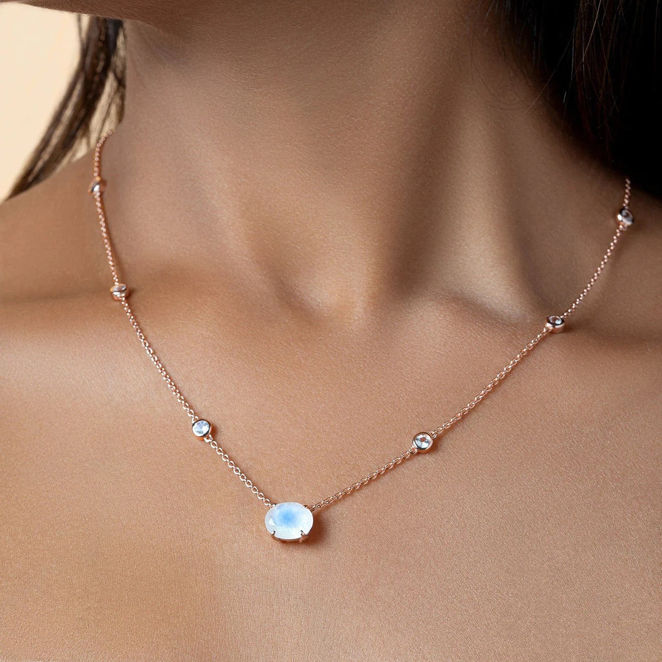 Moonstone Necklace - Thiago Glam